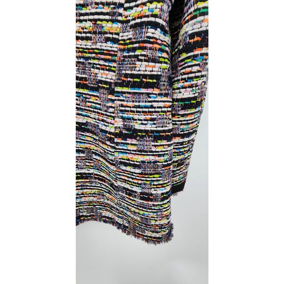 New NWOT Ann Taylor Tweed Full Zip Jacket Medium - Picture 5 of 9